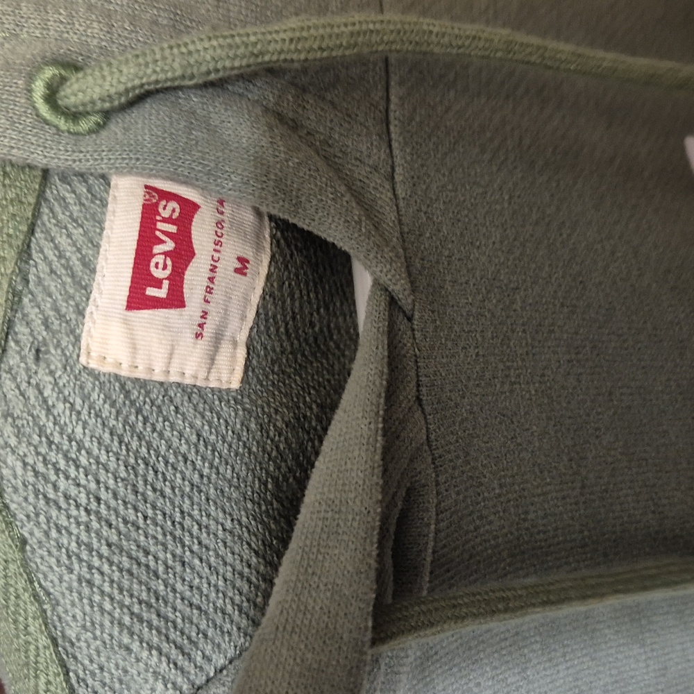 Levis green hoodie - Picture 2 of 2